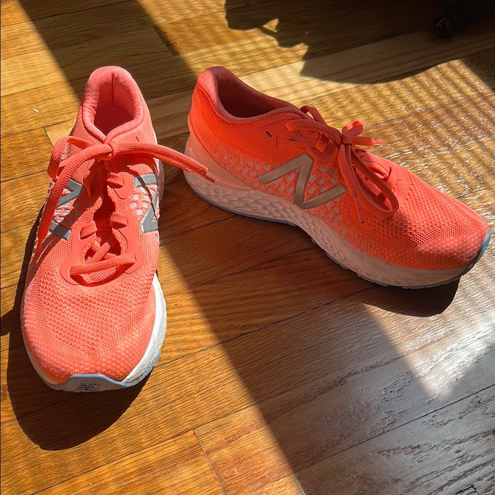 New Balance Women's Bright Coral Athletic Shoes